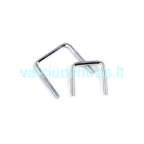 Priekabos tvirtinimo detalė U formos